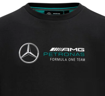 Tricou Mercedes Crew pentru bărbați, negru