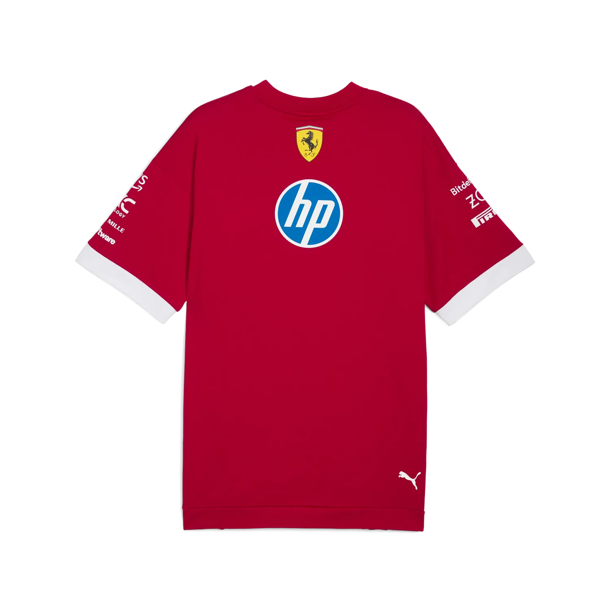 Scuderia Ferrari Drivers Oversized Tricou cu guler rotund 🔥