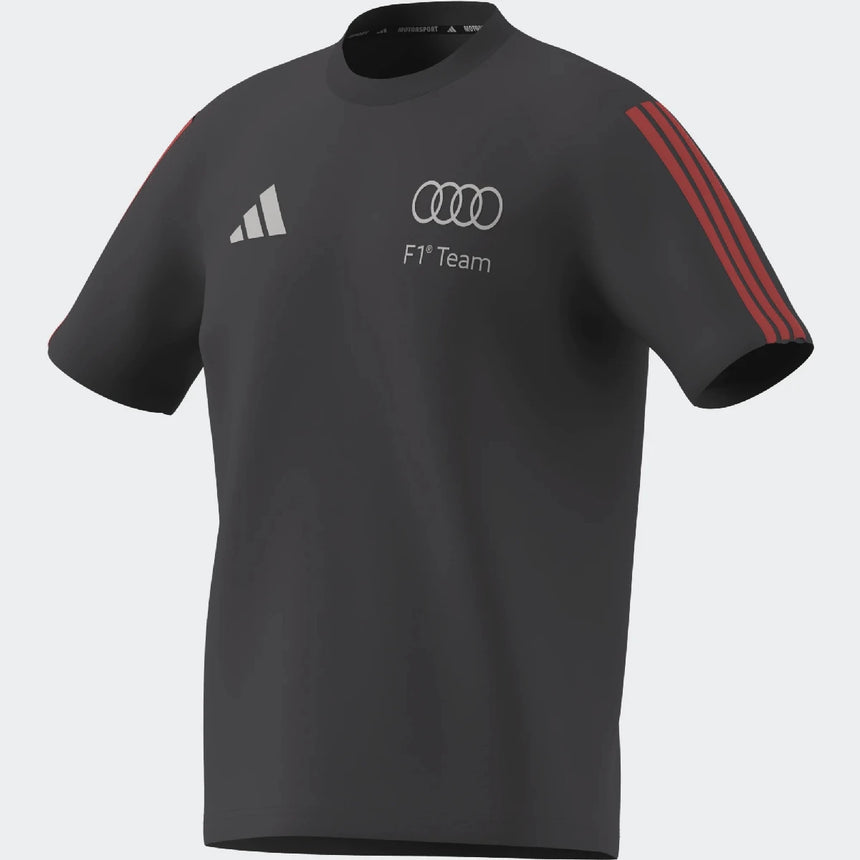 Póló Audi, DNA, logo mic, adidas, gri