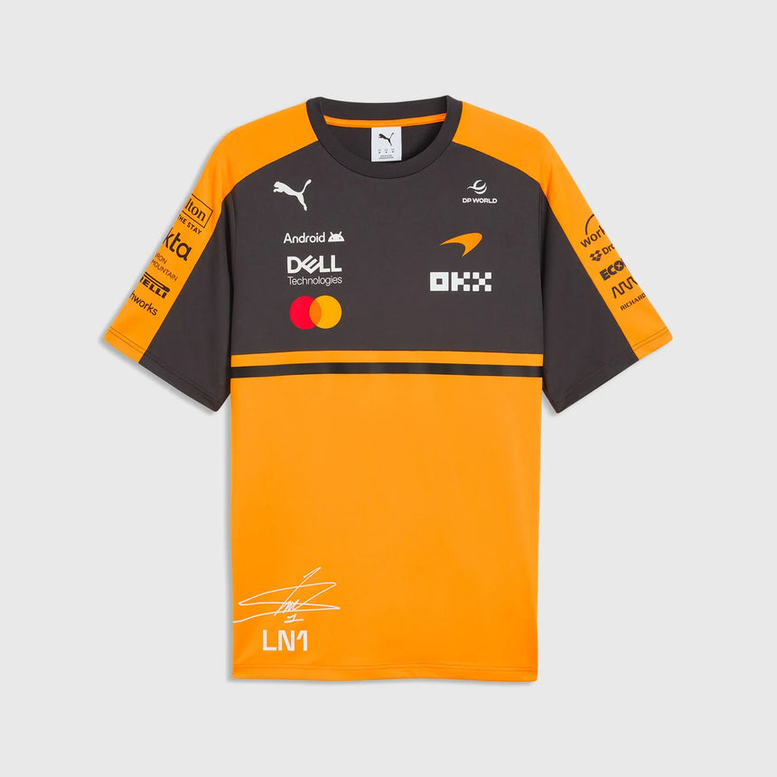 Póló McLaren, echipă, Lando Norris, papaya