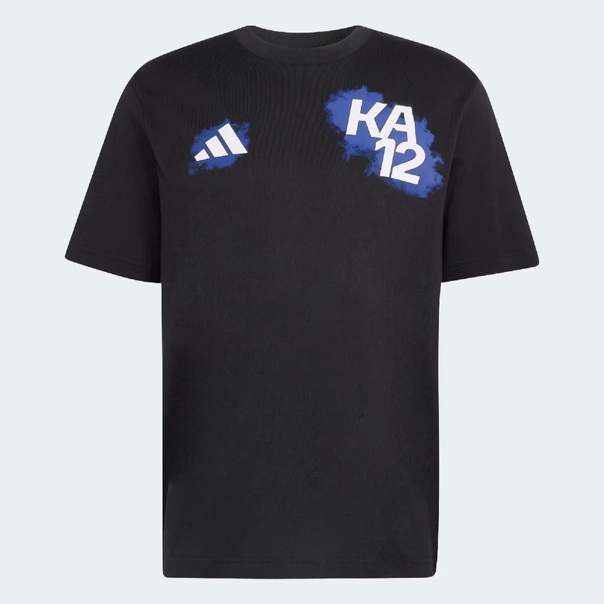 Póló Mercedes, Kimi Antonelli, Nume & Număr, adidas, negru, 2026