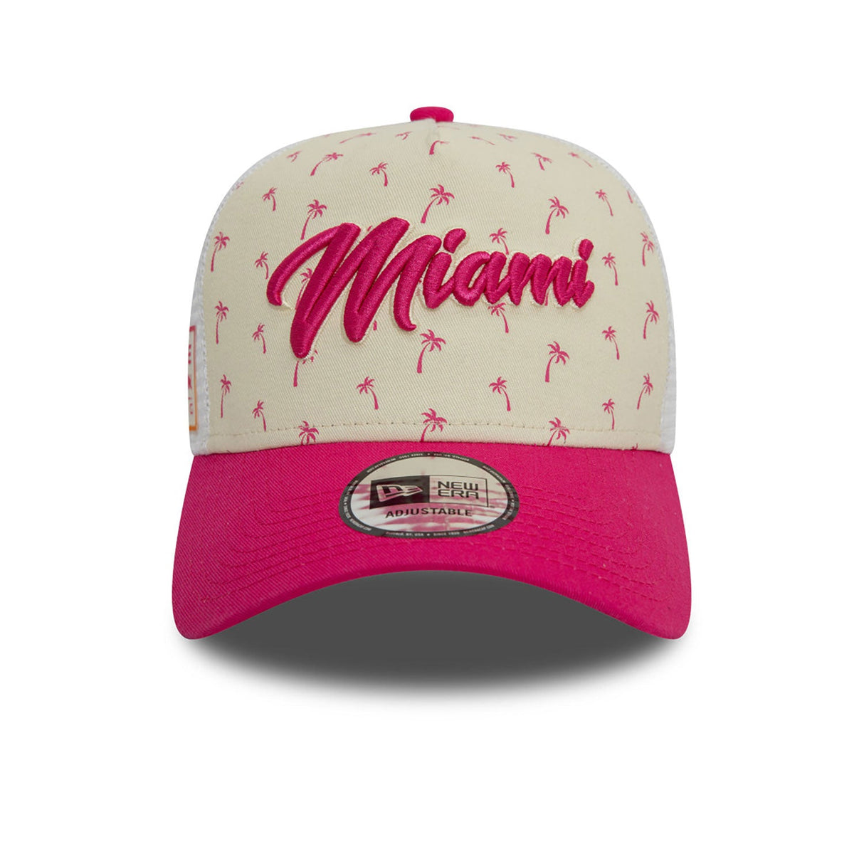 Red Bull cap, NEW ERA, Miami, truceker cap, Adult, white, 2024