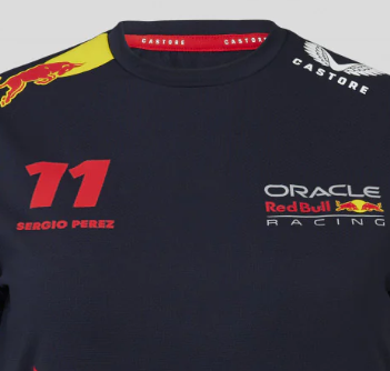 Red Bull Racing Tricou, Sergio Pérez, Dama, Albastru, 2023