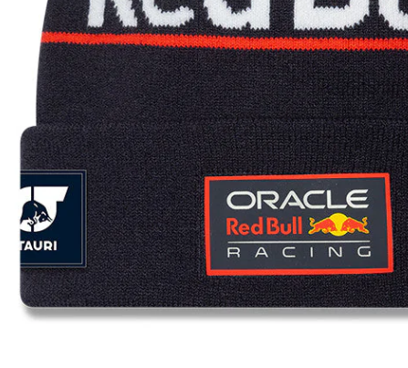 Căciulă tricotată Red Bull Racing, Max Verstappen, New Era, Albastră 🔥