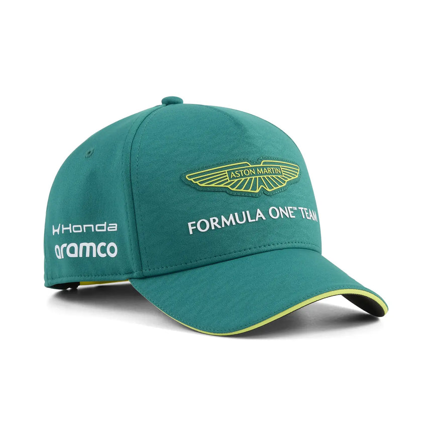 Sapca Aston Martin, echipă, Puma, copii, verde, 2026