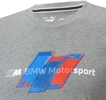 Tricou de Barbat, Puma BMW Motorsport Logo, Gri, 2021