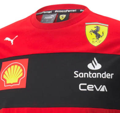 Tricou de Copil, Puma Ferrari echipa, 2022, Rosu