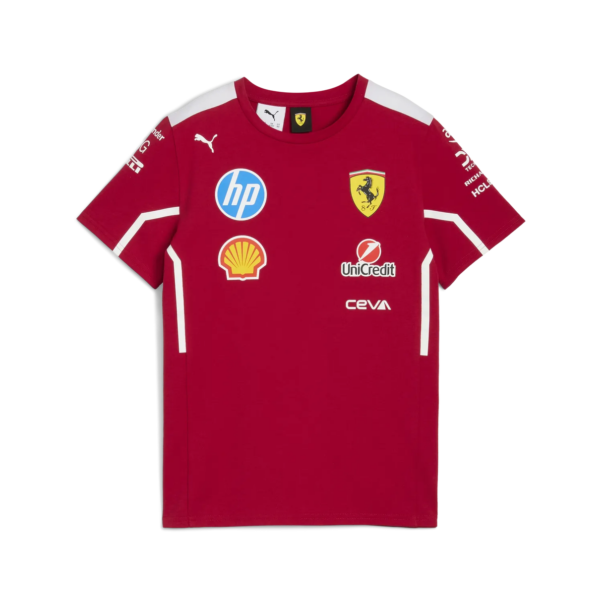 Scuderia Ferrari Echipa Tricou cu guler rotund - copii 🔥
