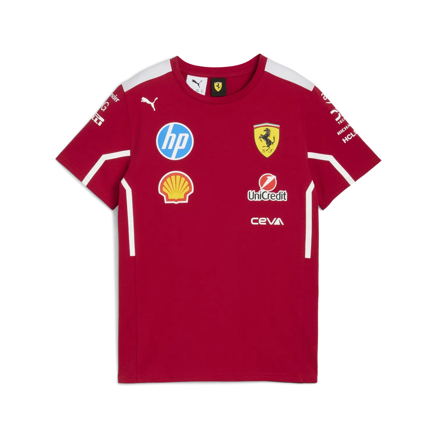 Scuderia Ferrari Echipa Tricou cu guler rotund - copii 🔥