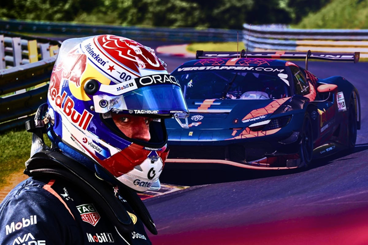 Verstappen a testat un automobil GT3 în Spa
