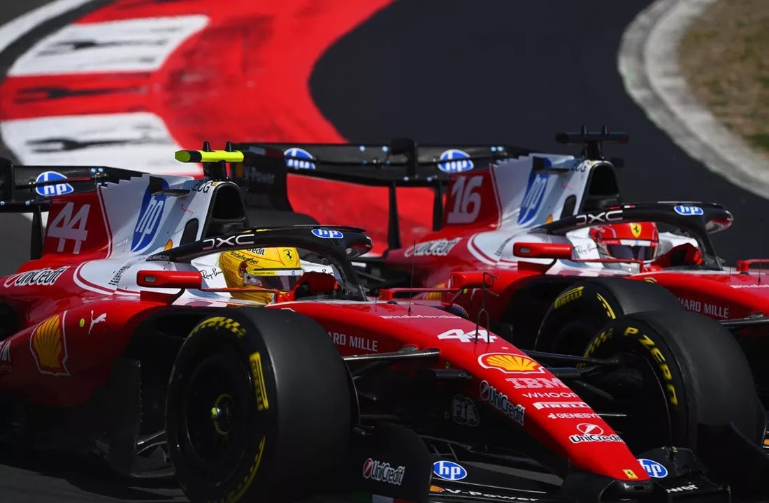 Hamilton analizează dificultățile Ferrari la Marele Premiu