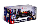Mașină-model Red Bull Racing, bburago, Max Verstappen, #1, 1:24, RB19, cu pilot