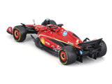 Mașinuță Ferrari, Charles Leclerc, SF-24, bburago, roșu 🔥