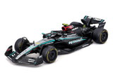 Mașină de model Mercedes, Burago, Lewis Hamilton, Nr. 44, scara 1:43, F1W15