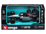 Mercedes mașină-model, bburago, George Russell, #63, 1:43, F1W15