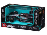 Mercedes mașină-model, bburago, George Russell, #63, 1:43, F1W15