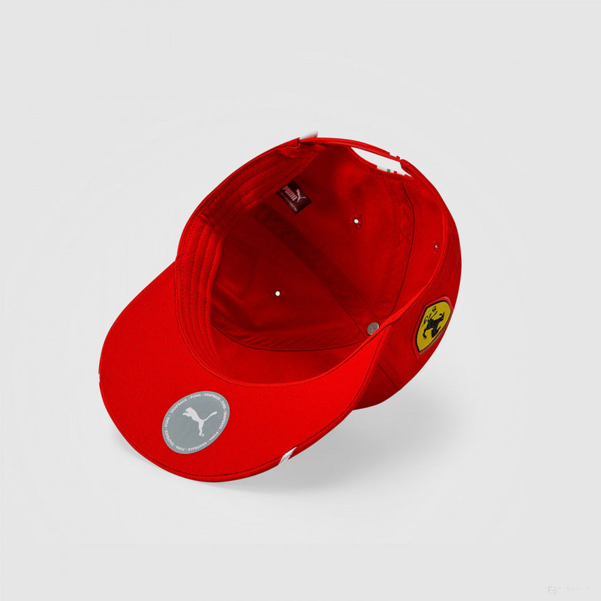 Sapca de Flatbrim, Puma Ferrari Carlos Sainz, Barbat, Rosu, 2021 - FansBRANDS®