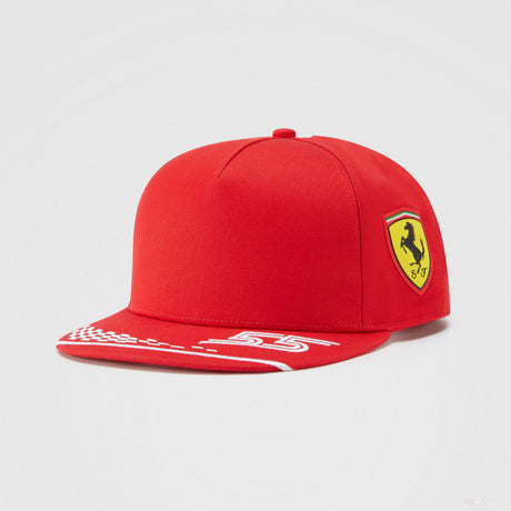 Sapca de Flatbrim, Puma Ferrari Carlos Sainz, Copil, Rosu, 2021 - FansBRANDS®