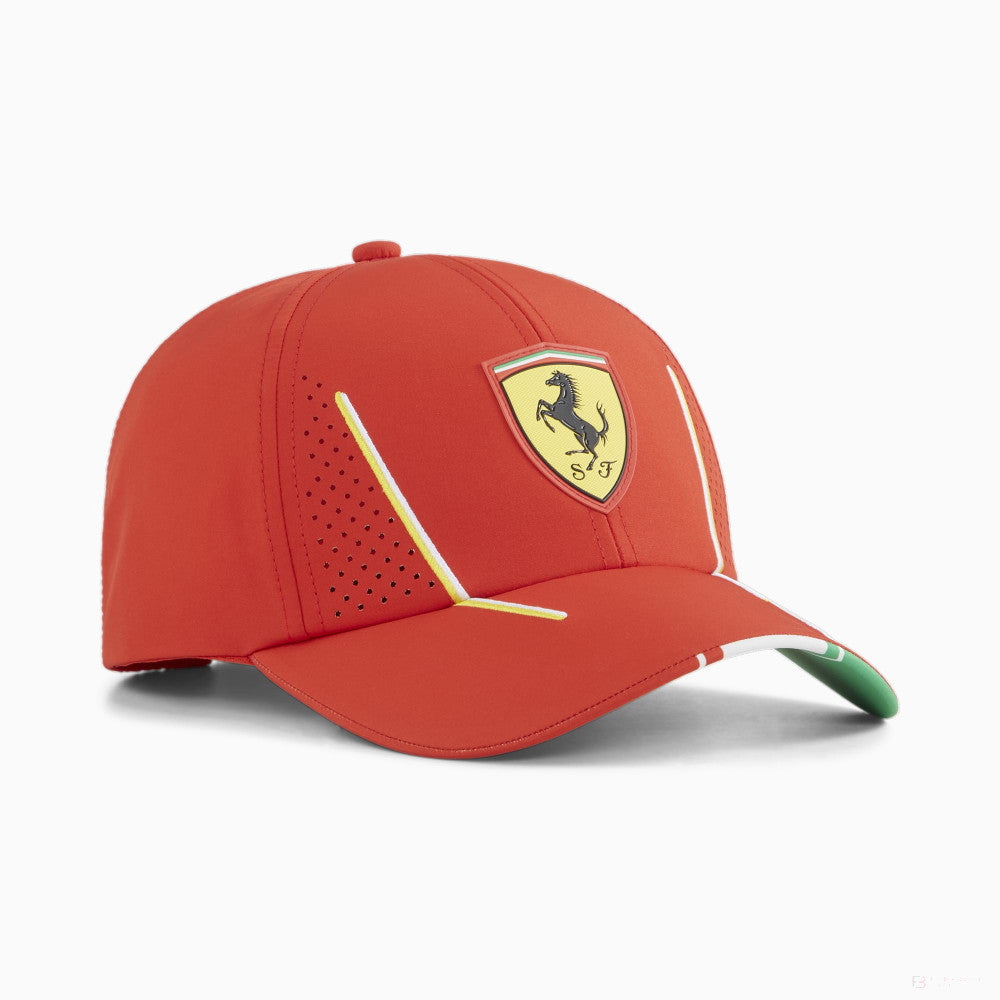 Ferrari sapca, Puma, echipa, sapca de baseball, rosu, 2024