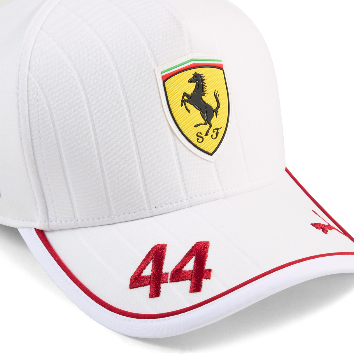 Șapcă albă Ferrari, Lewis Hamilton, Baseball, 🔥