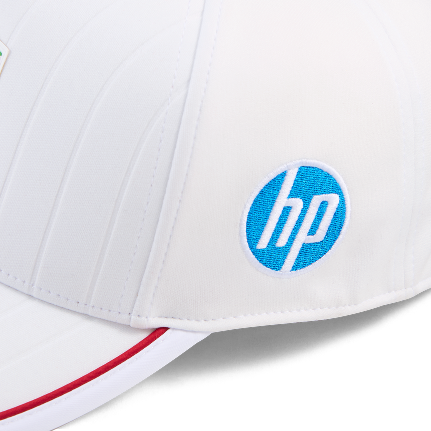 Șapcă albă Ferrari, Lewis Hamilton, Baseball, 🔥