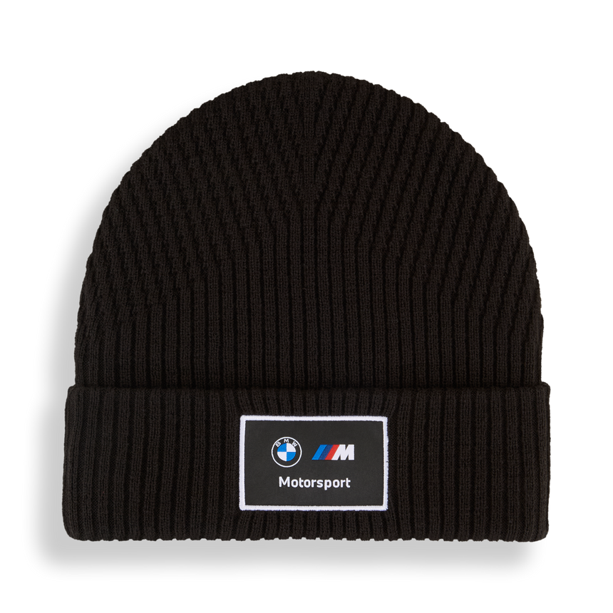 Căciulă BMW, MMS, Puma, cu coroană medie, neagră 🔥