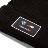 Căciulă BMW, MMS, Puma, cu coroană medie, neagră 🔥