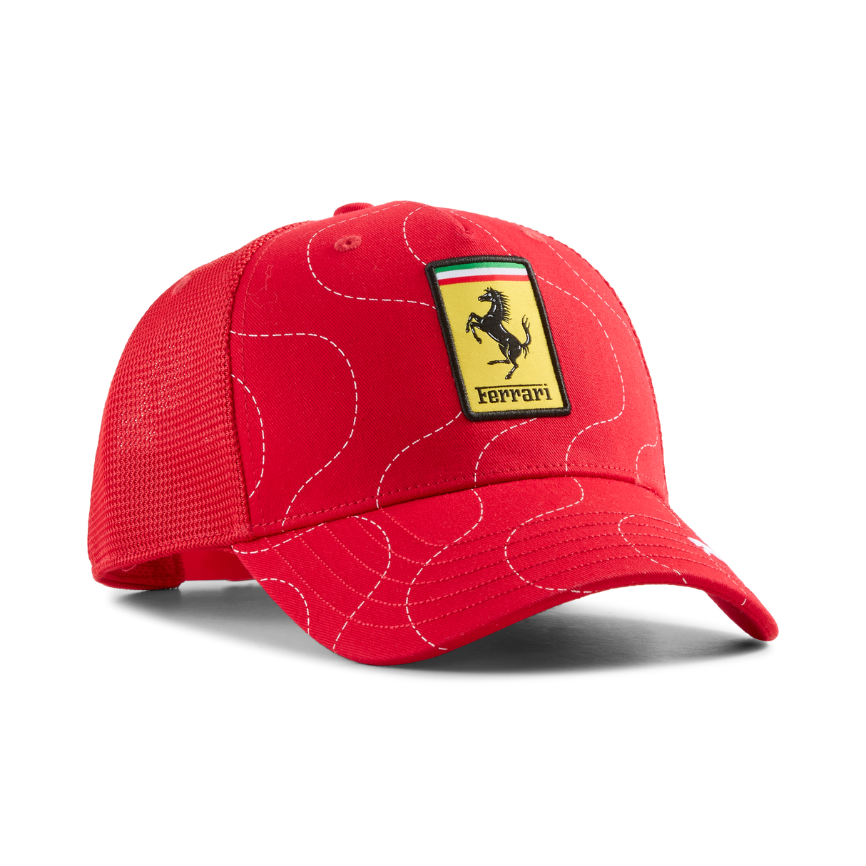 Șapcă tip trucker Ferrari, ediție specială Monza, roșie 🔥