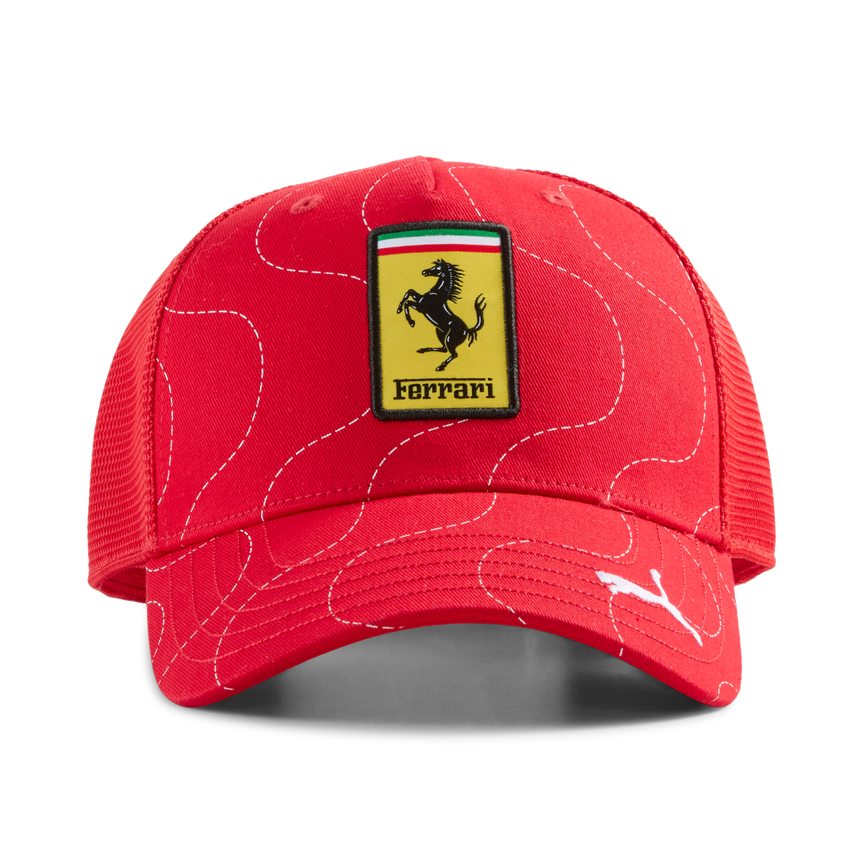 Șapcă tip trucker Ferrari, ediție specială Monza, roșie 🔥