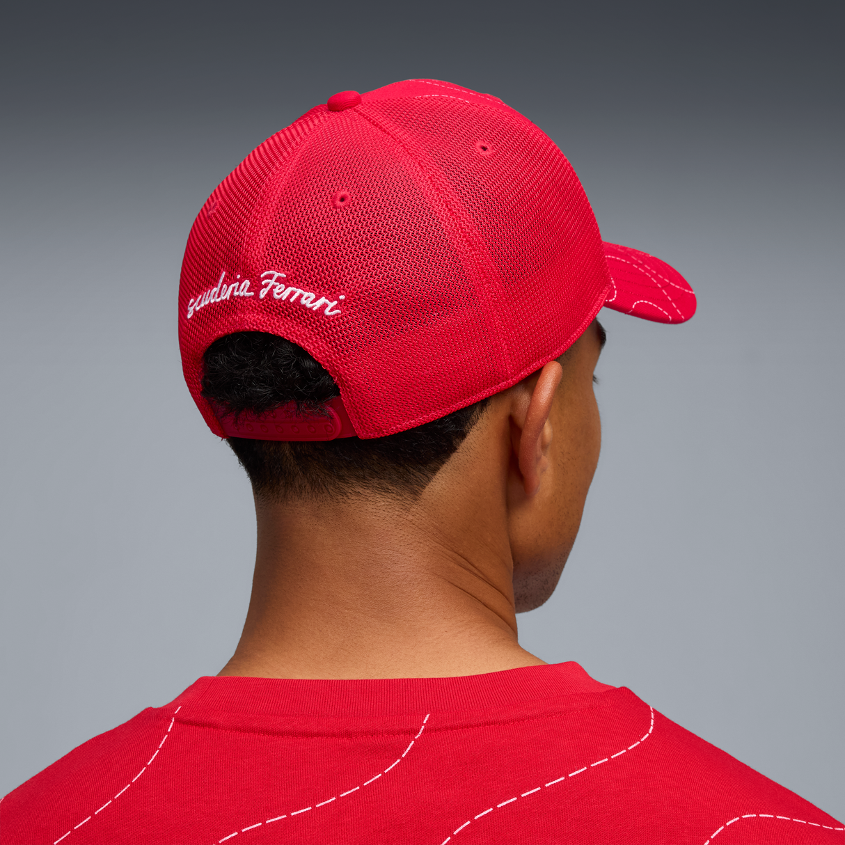 Șapcă tip trucker Ferrari, ediție specială Monza, roșie 🔥