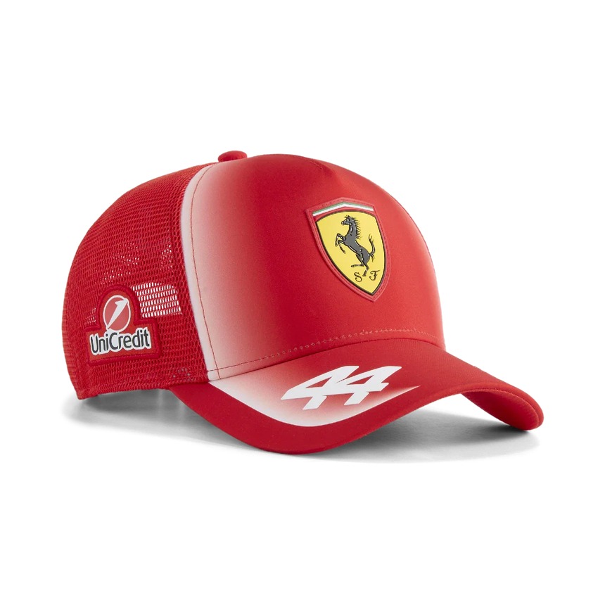 Șapcă trucker Ferrari, echipă, Lewis Hamilton, Puma, roșu