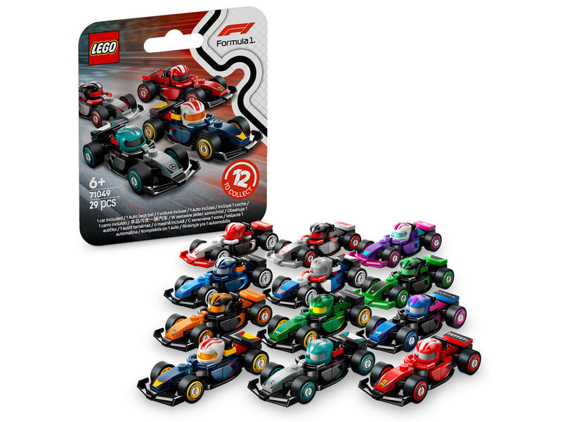 LEGO® Minifiguri, 71049, colectibil 1 din 12, mașini F1