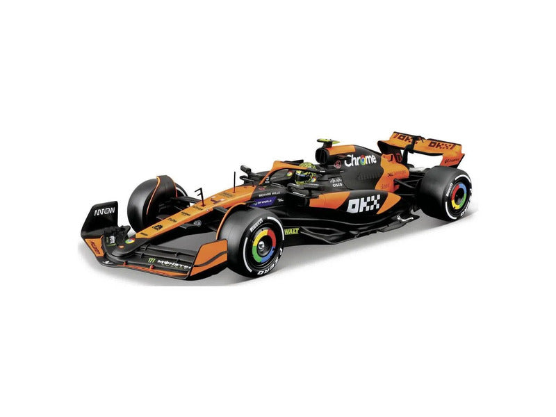 kit de model McLaren, bburago, Lando Norris, 1:24, #4, MCL38