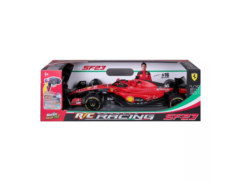 mașină RC Ferrari, Maisto Tech RC, Charles Leclerc, 1:10, #16, SF-23