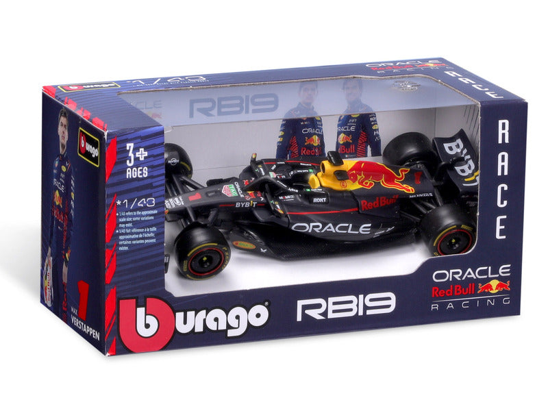 Mașină model Red Bull Racing, RB-19, bburago, 1:43, Max Verstappen #1, 2023