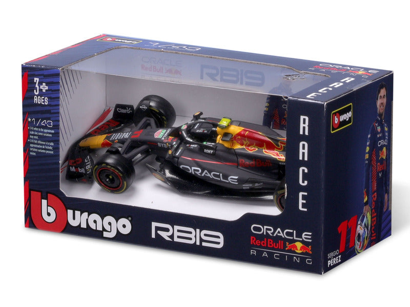 Mașină model Red Bull Racing, RB-19, bburago, 1:43, Sergio Pérez #11, 2023