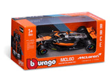 🎁 Mașină model McLaren MCL60, bburago, 1:43, Oscar Piastri #81, 2023 (100% off)