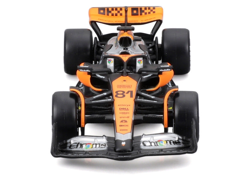 Mașină model McLaren MCL60, bburago, 1:43, Oscar Piastri #81, 2023