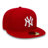 șapcă New York Yankees, New Era, Basic, roșu