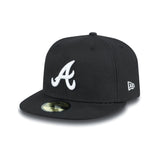 Șapcă Atlanta Braves, New Era, 39THIRTY, de bază, neagră