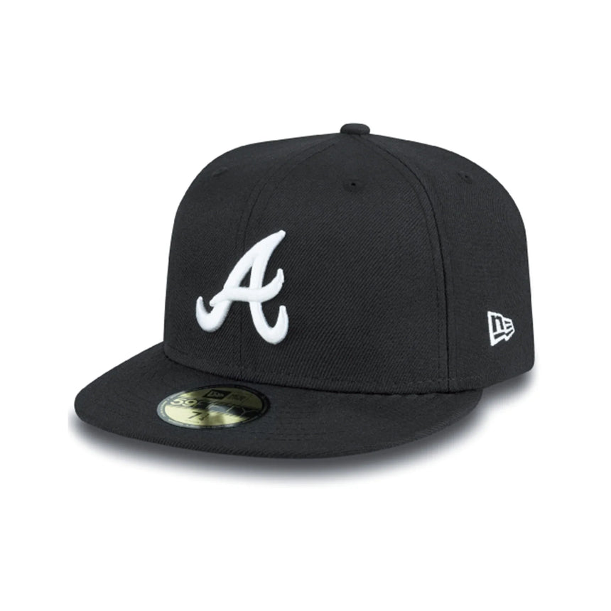 Șapcă Atlanta Braves, New Era, 39THIRTY, de bază, neagră