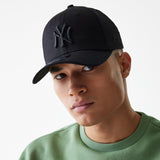 Șapcă New York Yankees, New Era, 39THIRTY, Basic, negru total
