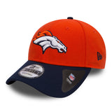 Șapcă de baseball Denver Broncos, New Era, 9FORTY, portocaliu