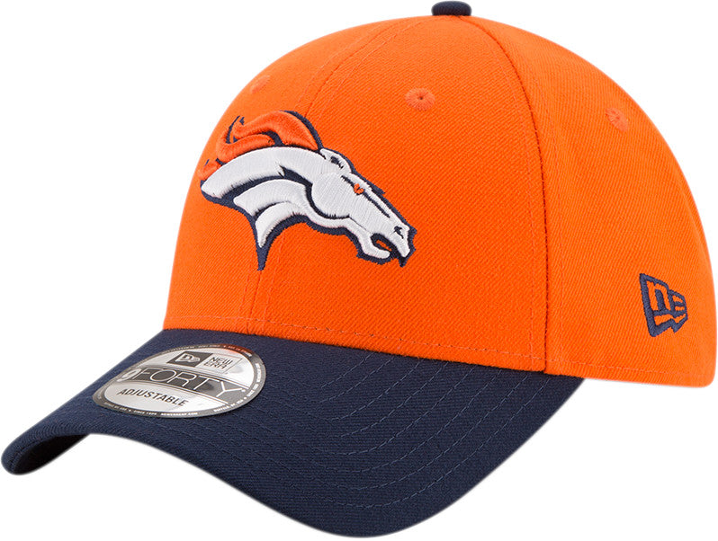 Șapcă de baseball Denver Broncos, New Era, 9FORTY, portocaliu