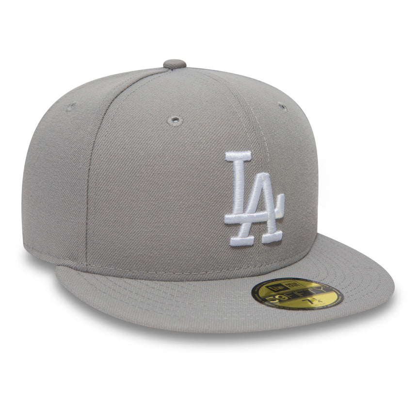 Șapcă Los Angeles Dodgers, New Era, 59FIFTY, Basic, gri