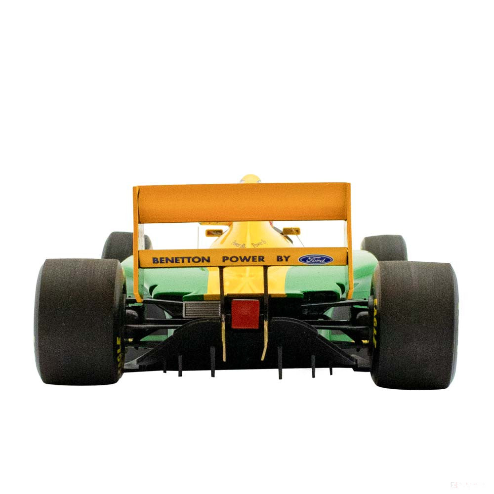 Masina model, Michael Schumacher Benetton Ford B193B Portugal GP, 1:18, Galben, 2020