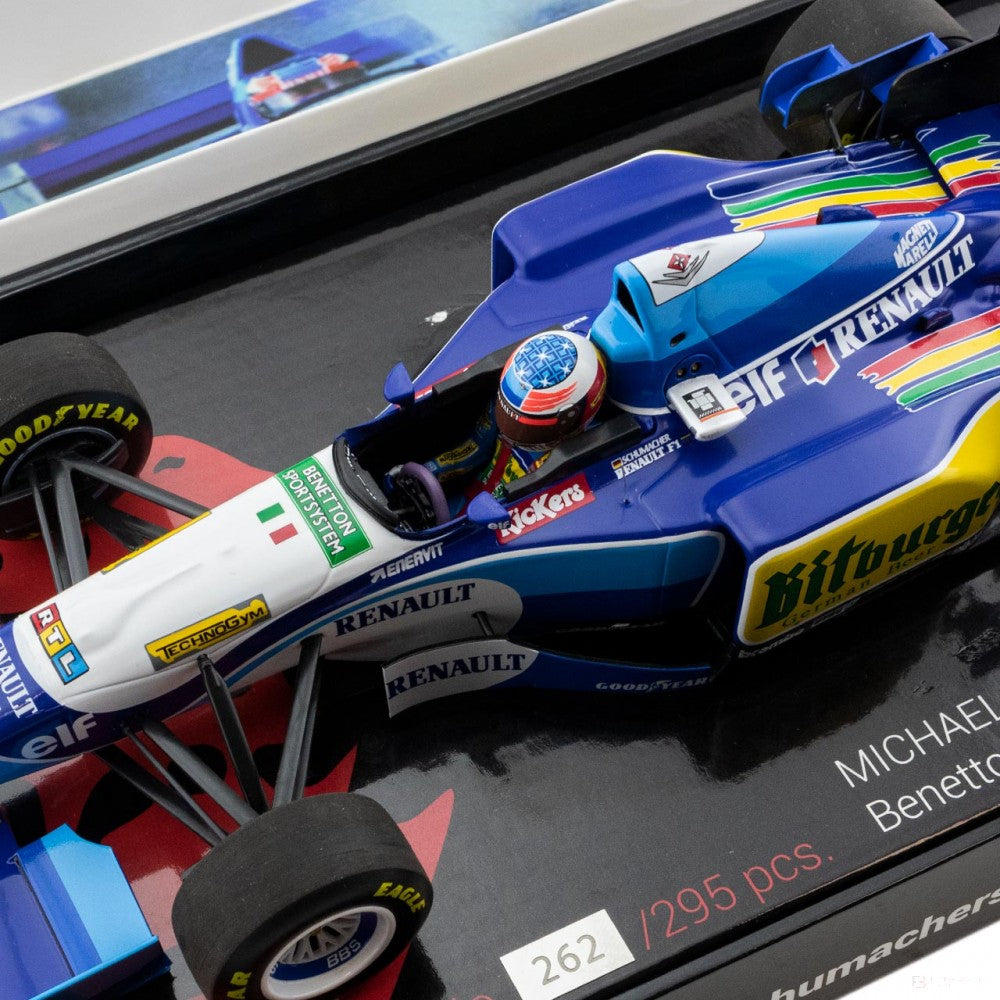Michael Schumacher Benetton Renault B195 World Champion 1995 1:18