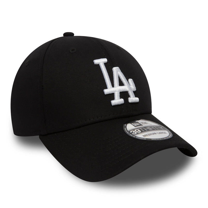 Șapcă Los Angeles Dodgers, New Era, 39THIRTY, esențial, negru
