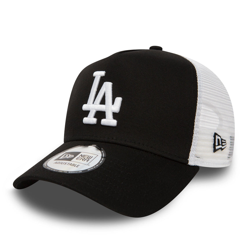 Șapcă Los Angeles Dodgers, New Era, 9FORTY, trucker, neagră
