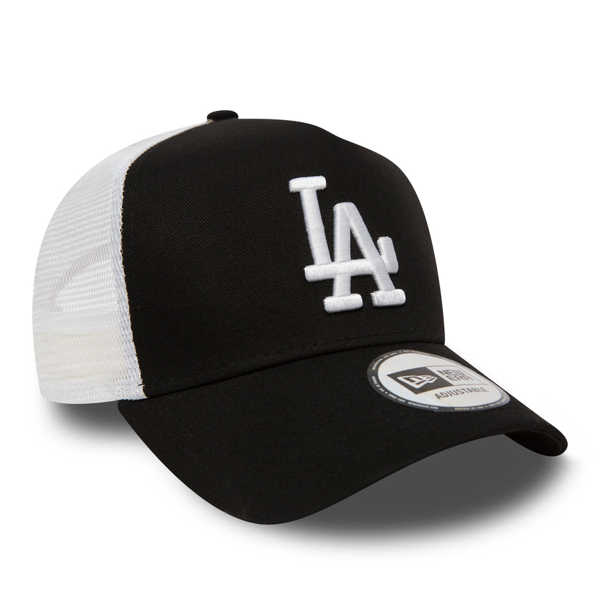 Șapcă Los Angeles Dodgers, New Era, 9FORTY, trucker, neagră